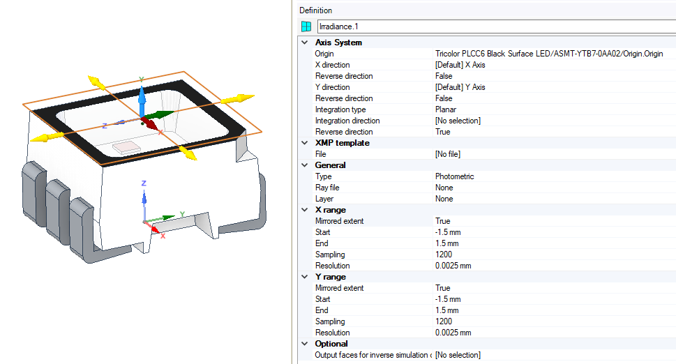 Convert a Rayfile to a Surface Source – Ansys Optics