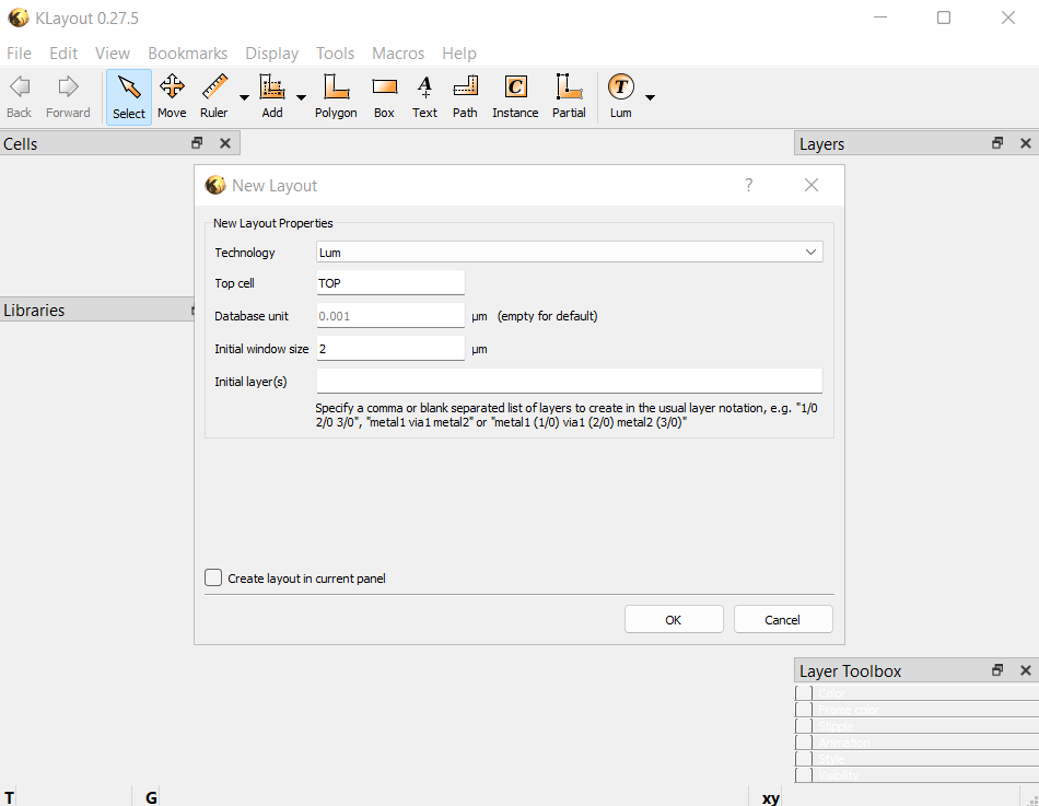 Dynamic Import of KLayout Cell to Lumerical Multiphysics – Ansys Optics