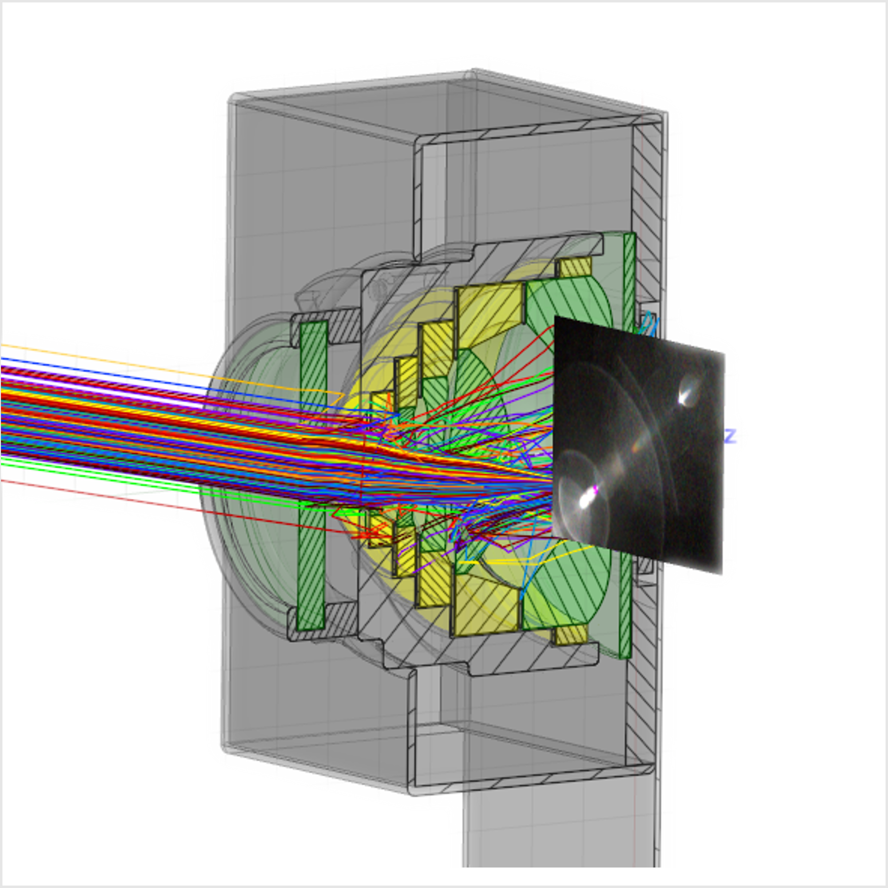 Stray Light Analysis – Smartphone Camera – Ansys Optics