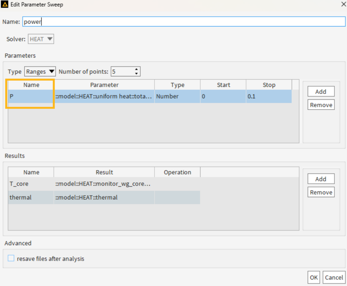 Thermal phase shifter data collection wizard – Ansys Optics